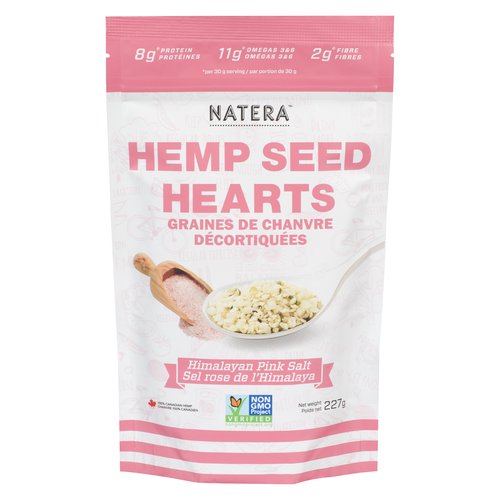 Natera - Hemp Seed Hearts - Himalayan Pink Salt