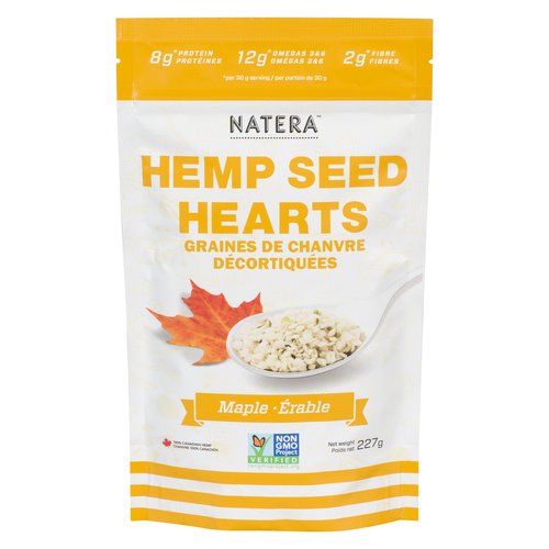 Natera - Hemp Seed Hearts - Maple