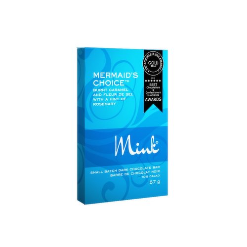 Mink Chocolates - Mermaids Choice Chocolate Bar