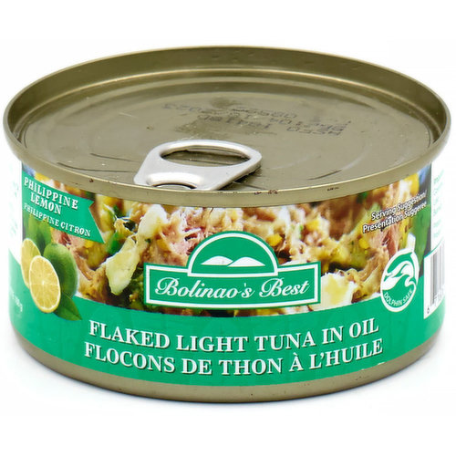 Bolinao's Best - Flaked Light Tuna In Oil