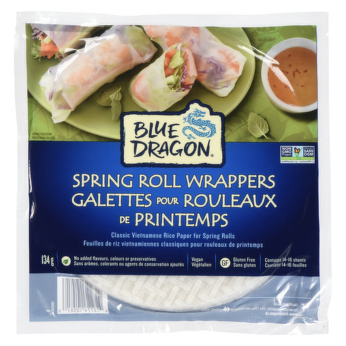 blue dragon spring roll wrappers tesco