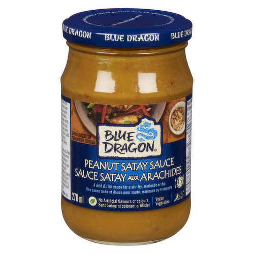 Blue Dragon - Satay Cooking Sauce - Peanut