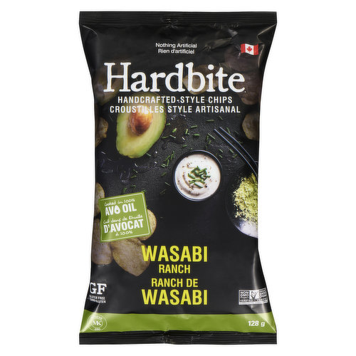 Hardbite - Avocado Oil Chips - Wasabi Ranch