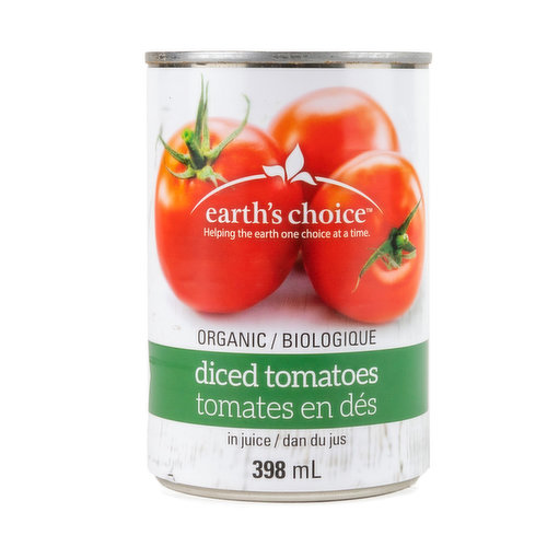 Earths Choice - Tomatoes Diced