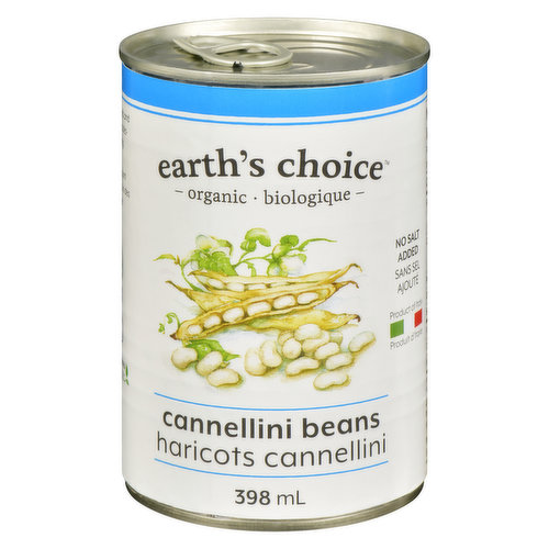 Earths Choice - Beans Cannellini No Salt Added Organic