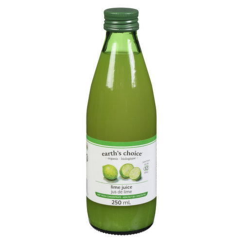 Earth's Choice - Organic Lime Juice