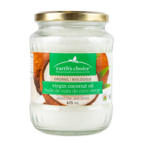 Earths Choice - Virgin Coconut Oil Organic