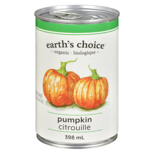 Earths Choice - Pumpkin Puree Organic