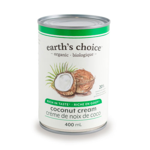 Earths Choice - Coconut Cream Organic