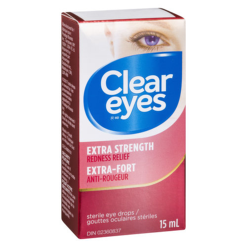 Clear Eyes - Eye Drops - Extra Strength Redness Relief