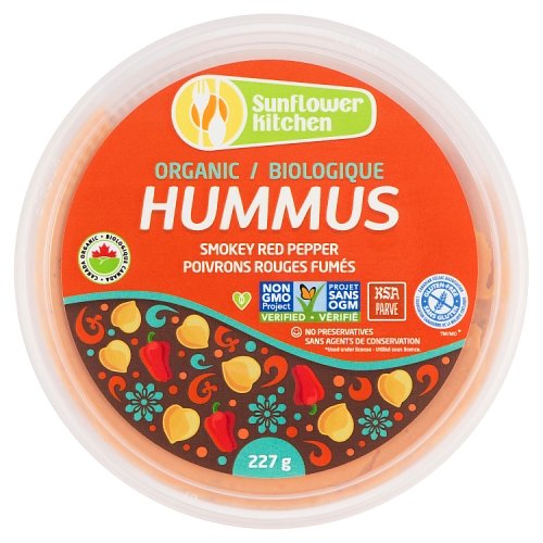 Sunflower Kitchen - Hummus Smokey Red Pepper Organic