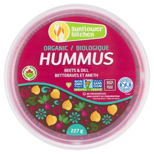 Sunflower Kitchen - Hummus Beet & Dill Organic