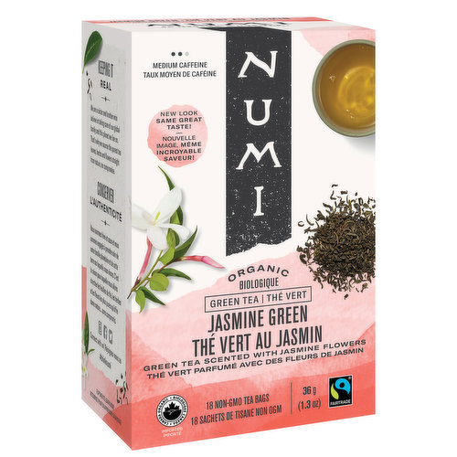 Numi Tea - Jasmine Green Organic
