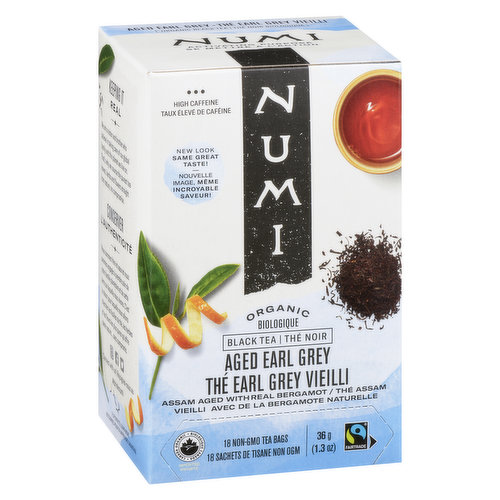 Numi - Organic Aged Earl Grey Black Tea