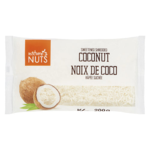 Nature's Nuts - Coconut, Sweetened Shredded