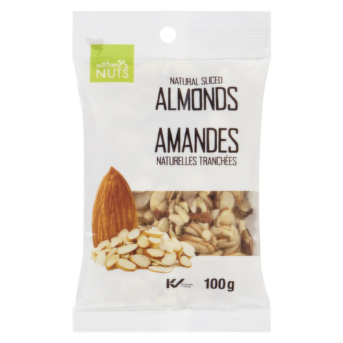 Nature's Nuts - Almonds, Natural Sliced