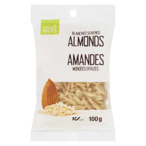 Nature's Nuts - Almonds, Blanched Slivered