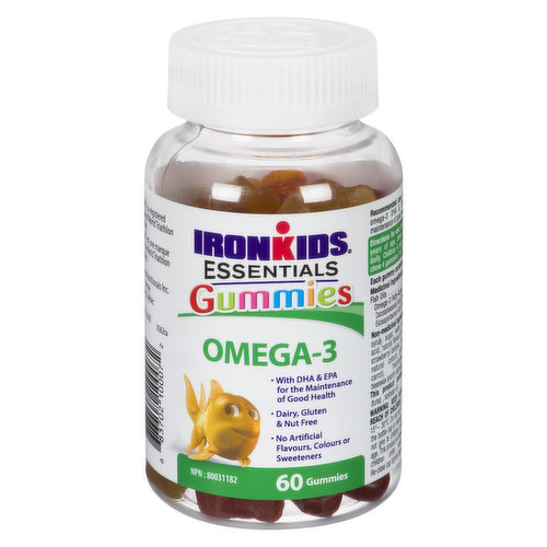 Iron Kids - Gummies Omega 3's For Kids