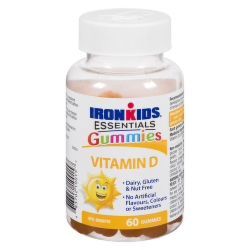 The Sunshine Vitamin For Healthy Kids. No Sugar Coating! Great Tasting Fruit Flavours.