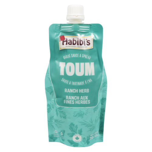 Habibi's - Toum Garlic Sauce & Spread Ranch Herb