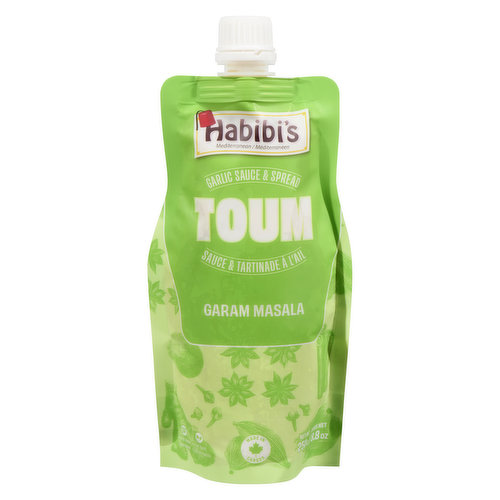 Habibi's - Toum Garlic Sauce & Spread Garam Masala