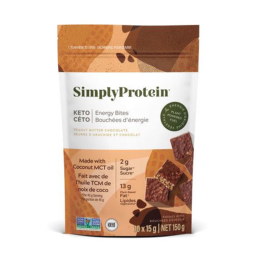 Simply Protein - Peanut Chocolate Keto Bites