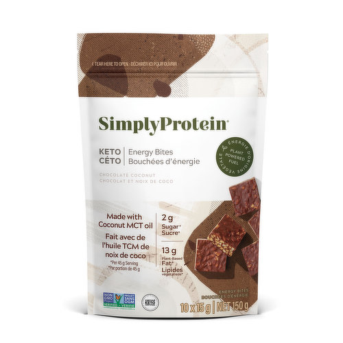 Simply Protein - Chocolate coconut Keto Bites