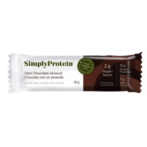 Simply Protein - Bar Dark Chocolate Almond