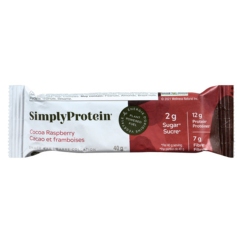 Simply Protein - Bar Cocoa Raspberry