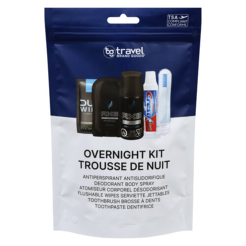 Travel Brands Good - Mens Overnight Kit