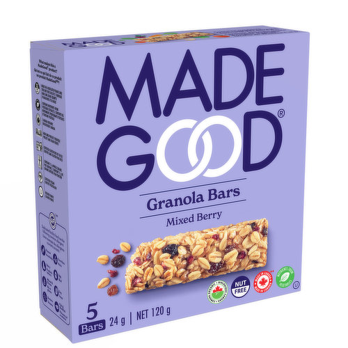 Made Good - Mixed Berry Granola Bars - Save-On-Foods