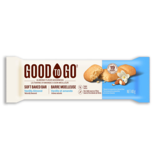 Good To Go - Soft Baked Bar - Vanilla Almond