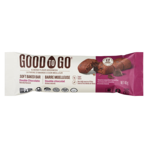Good To Go - Soft Baked Bar - Double Chocolate