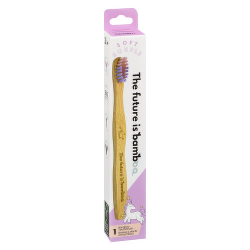 Future Is Bamboo - Bamboo Kids Unicorn Toothbrush