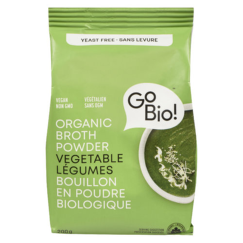 Gobio - Yeast Free Vegetable Broth Refill