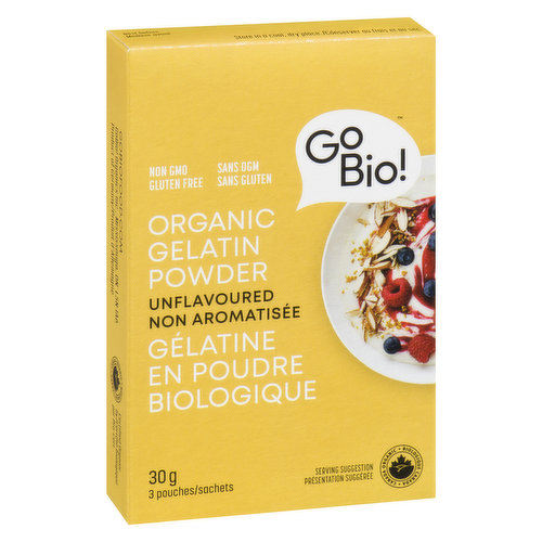 GoBio - Organic Gelatin Powder