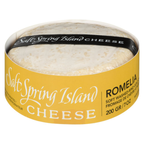 Earthy, rich and gooey washed rind goat cheese. It is full flavour and character.