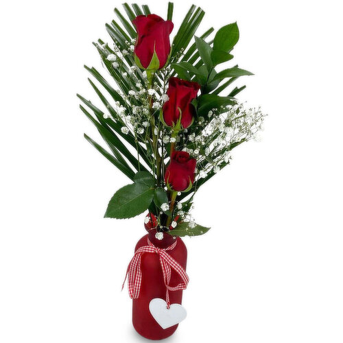 Valentine - Rose Bud Vase