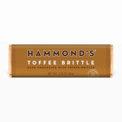 Hammonds - Dark Toffee Brittle Bar