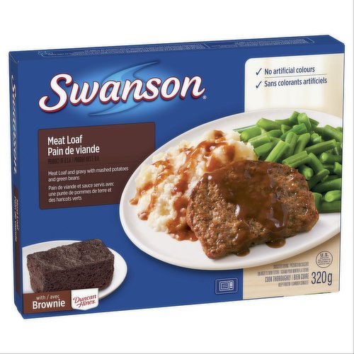 Swanson - Meatloaf Dinner Frozen Meal