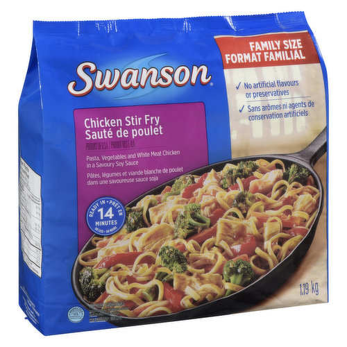 Swanson - Skillet Meals Family Size Chicken Stir Fry