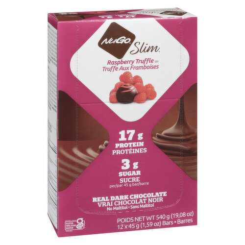 Nugo - Raspberry Truffle Slim Bar