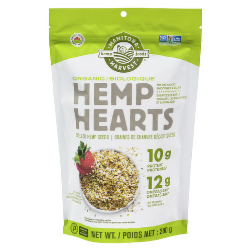 Manitoba Harvest - Hemp Hearts Shelled Hemp Seeds