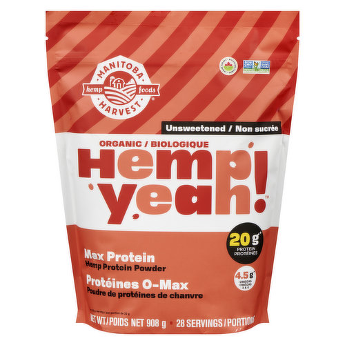 Manitoba Harvest - Hemp Yeah! Max Protein Unsweetened