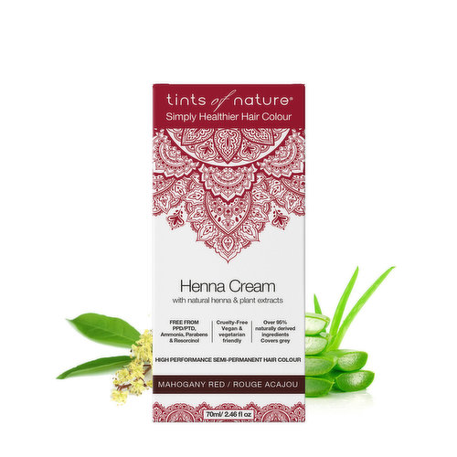 Tints of Nature - Henna Cream Mahogany Red