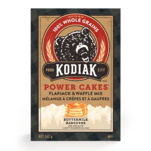 KODIAK CAKES - Power Cakes, Buttermilk Flapjack & Waffle Mix