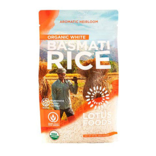 Lotus Foods - Rice White Basmati Organic