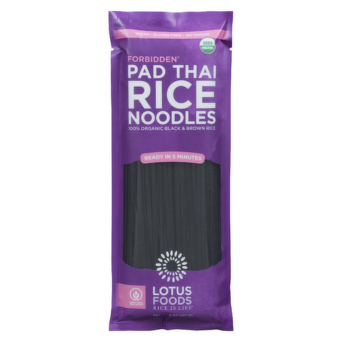 Lotus Foods - Pad Thai Rice Noodles Forbidden