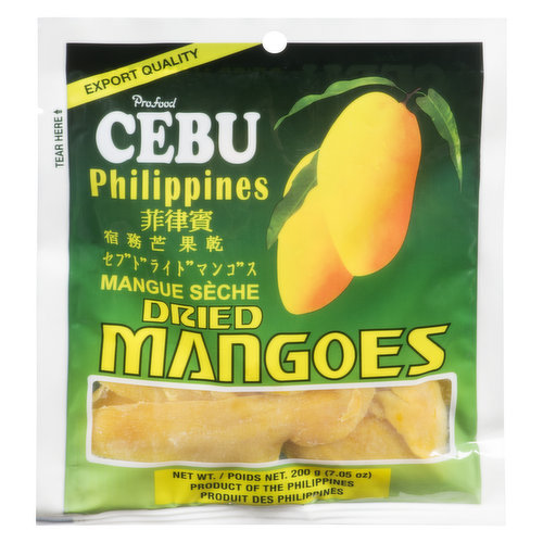 Cebu Dried Mangoes PriceSmart Foods