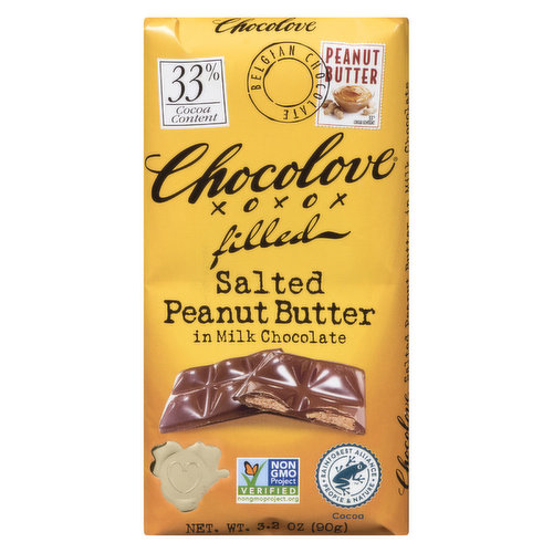 Chocolove - Salted Peanut Butter Bar